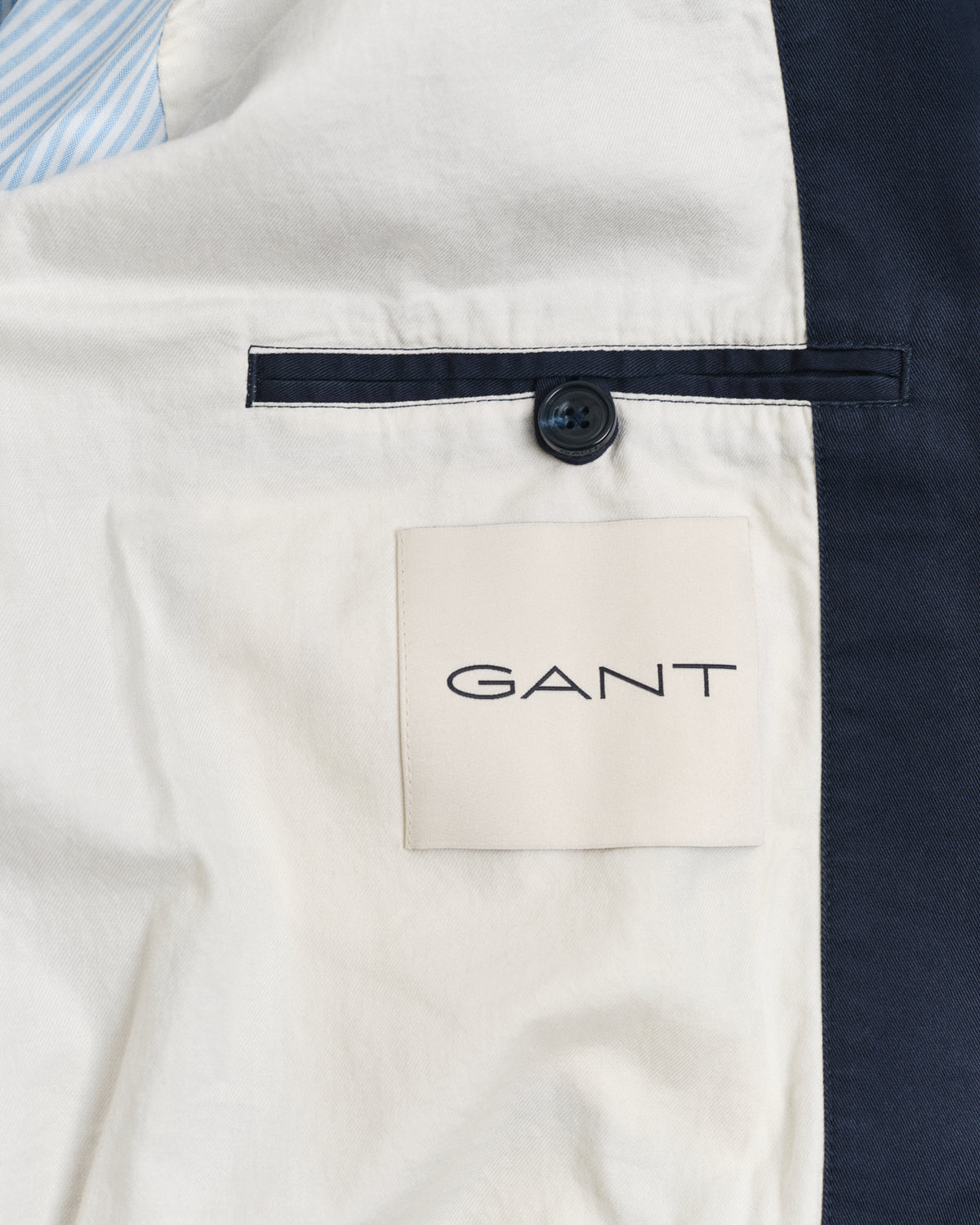 EVENING BLUE, COTTON WINDCHEATER JACKET, CLOSE-UP BY GANT AU.