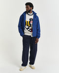 DEEP COBALT, LIGHTWEIGHT WINDSHIELDER JACKET BY GANT AU.