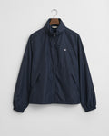 EVENING BLUE, LIGHTWEIGHT WINDSHIELDER JACKET, FLAT-LAY BY GANT AU.