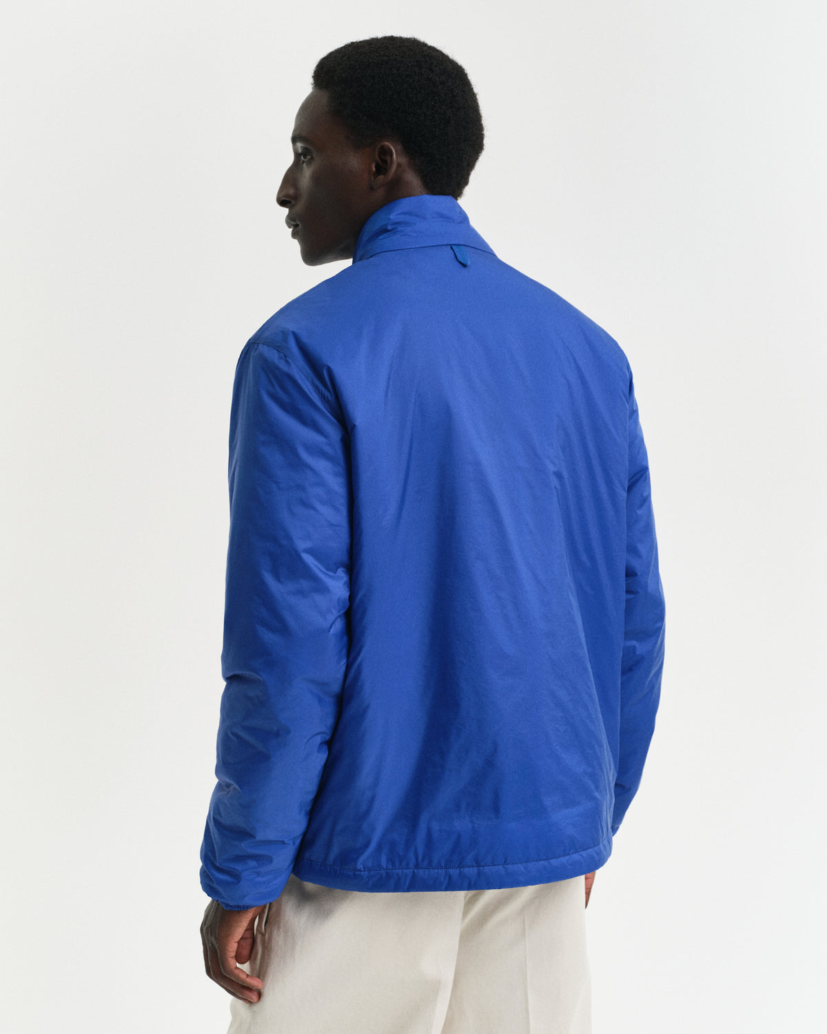 LAPIS BLUE, LIGHT INSULATED JACKET, BACK-VIEW BY GANT AU.