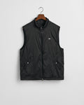 BLACK, LIGHT INSULATED VEST BY GANT AU.