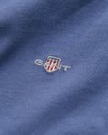 DUSTY NAVY, SHIELD SS T-SHIRT, CLOSE-UP BY GANT AU.