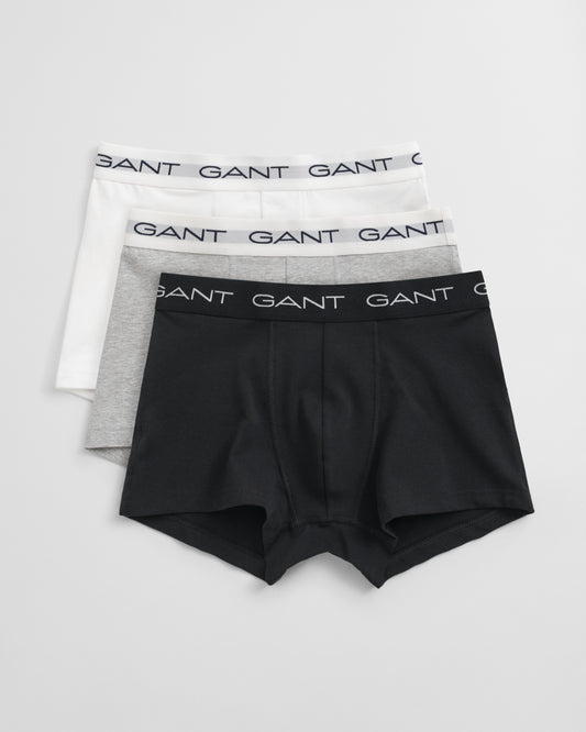 LIGHT GREY MELANGE, TRUNK 3-PACK BY GANT AU.