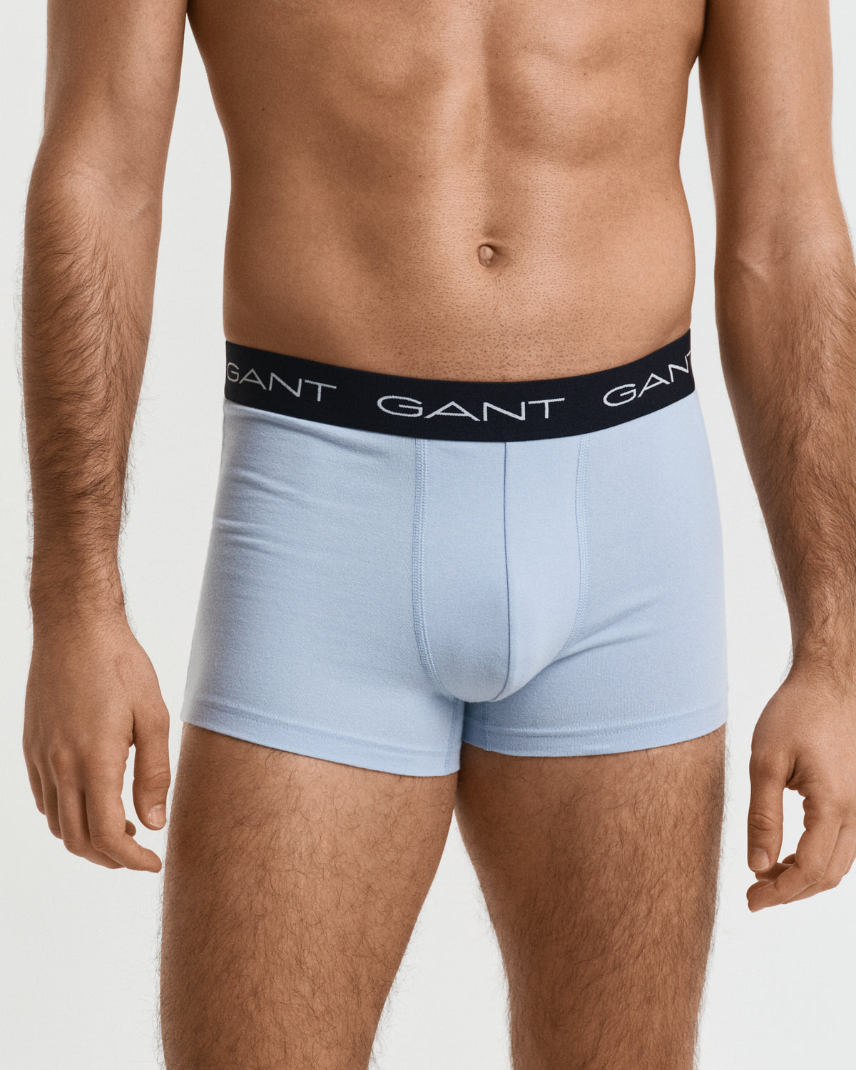 FRESH BLUE, TRUNK 3-PACK, FRONT-VIEW BY GANT AU.