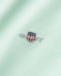 FADED MINT, SHIELD SS T-SHIRT, CLOSE-UP BY GANT AU.