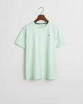 FADED MINT, SHIELD SS T-SHIRT BY GANT AU.