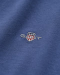 DUSTY NAVY, SHIELD SS T-SHIRT, CLOSE-UP BY GANT AU.