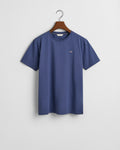 DUSTY NAVY, SHIELD SS T-SHIRT BY GANT AU.
