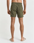 JUNIPER GREEN, SWIM SHORTS, BACK-VIEW BY GANT AU.