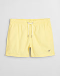 BANANA YELLOW, SWIM SHORTS, FRONT-VIEW BY GANT AU.