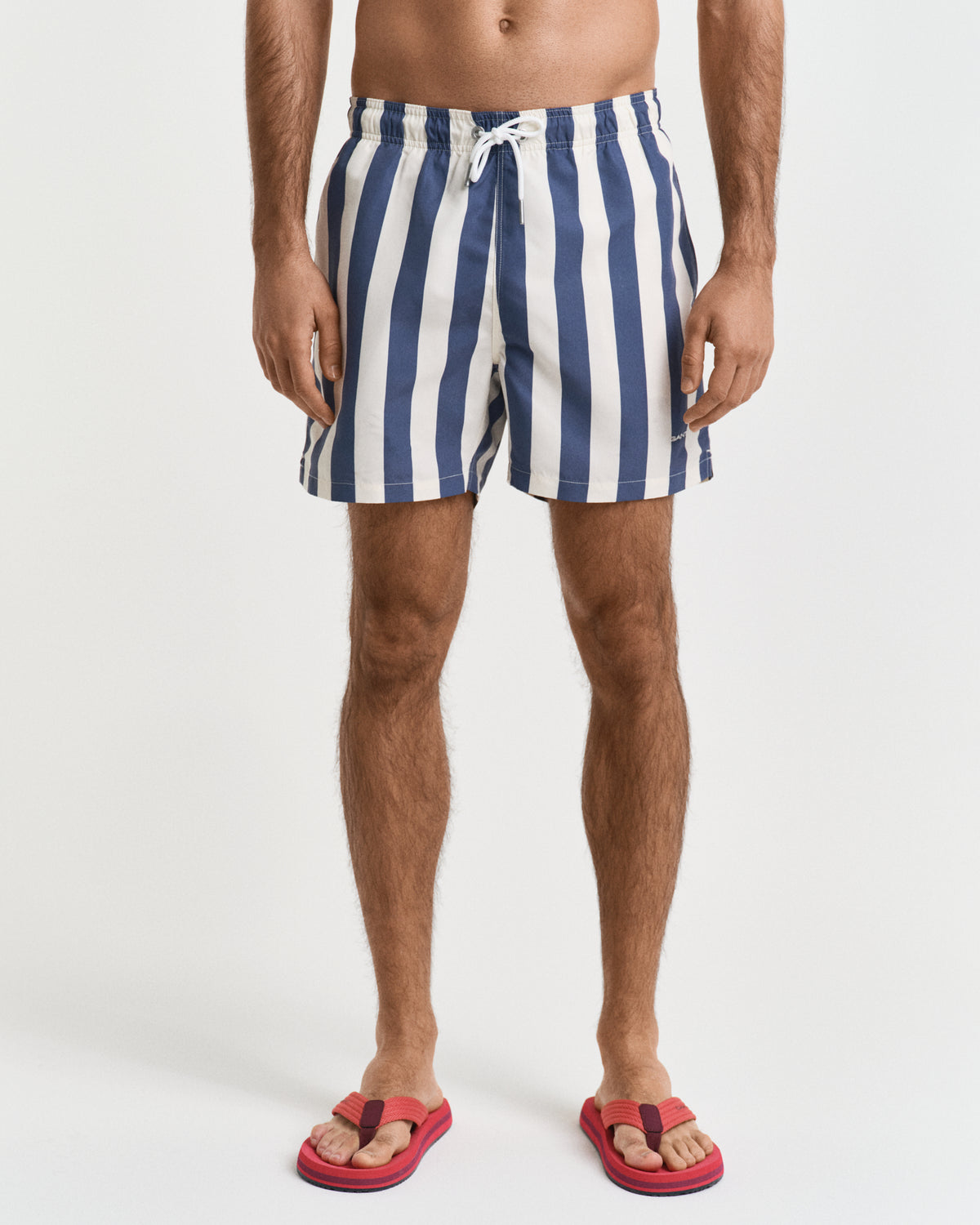 Block Stripe Swim Shorts