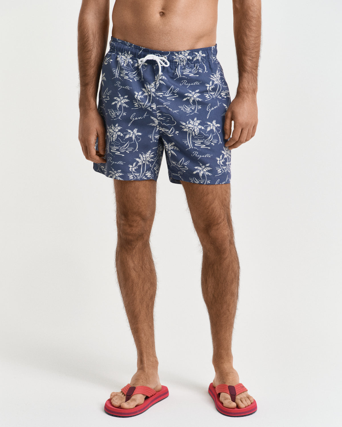Island Print Swim Shorts