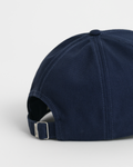 MARINE, HIGH SHIELD COTTON TWILL CAP, CLOSE-UP BY GANT AU.