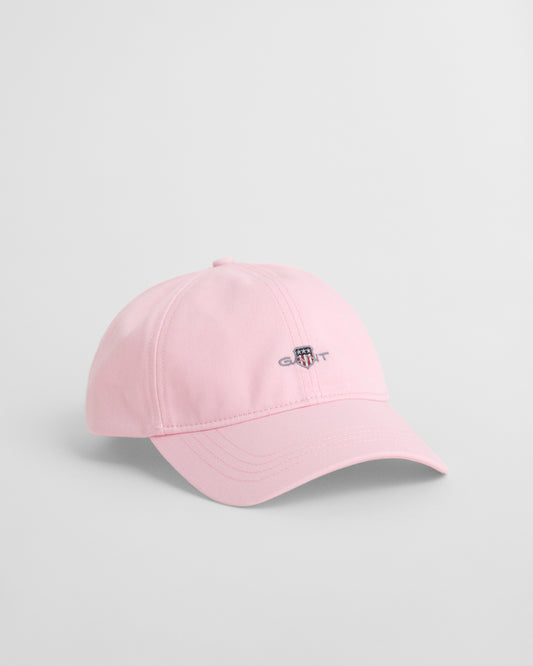 CALIFORNIA PINK, SHIELD COTTON TWILL CAP BY GANT AU.