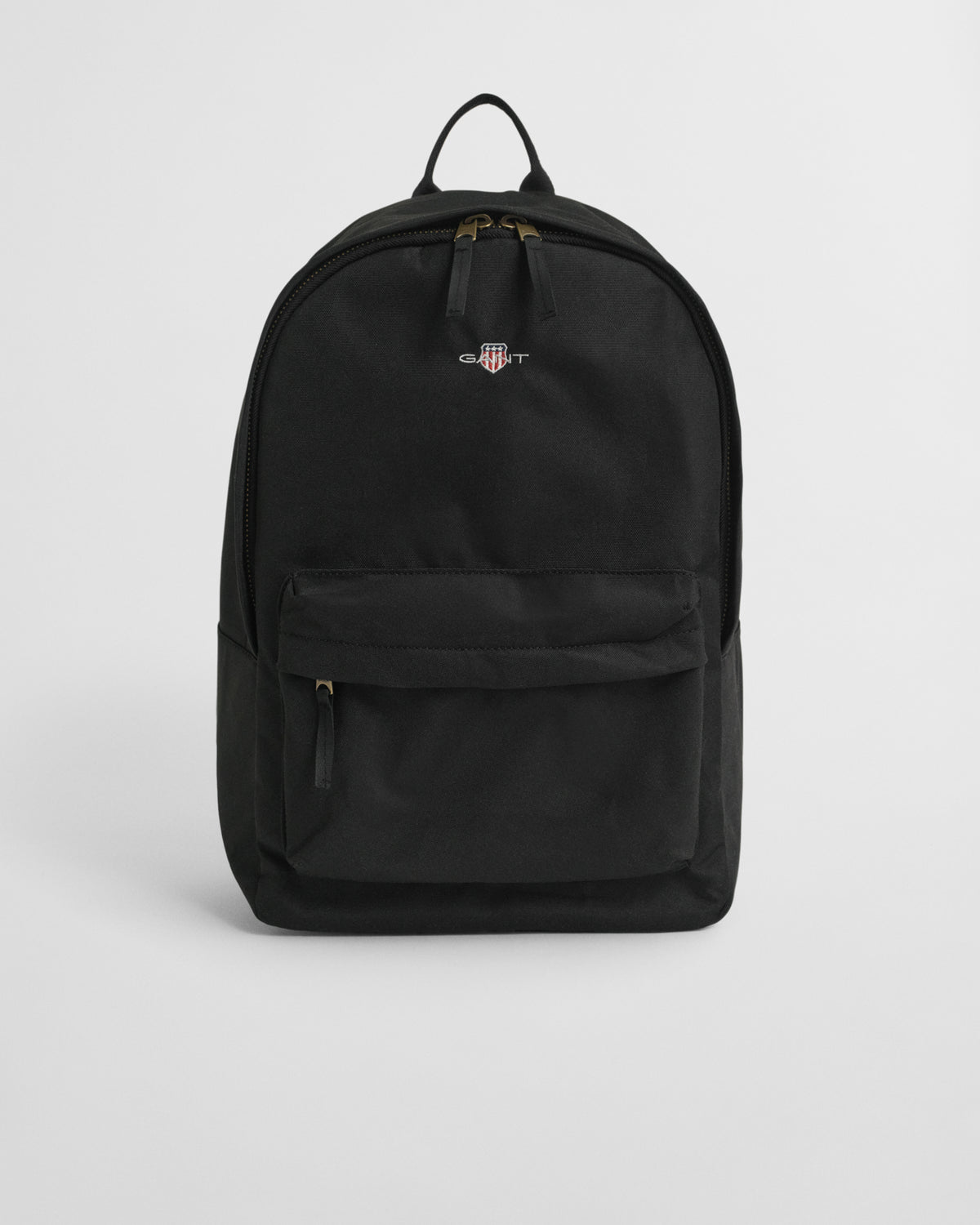 BLACK, ARCHIVE SHIELD BACKPACK, FRONT-VIEW BY GANT AU.