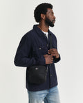 BLACK, ARCHIVE SHIELD SHOULDER BAG BY GANT AU.