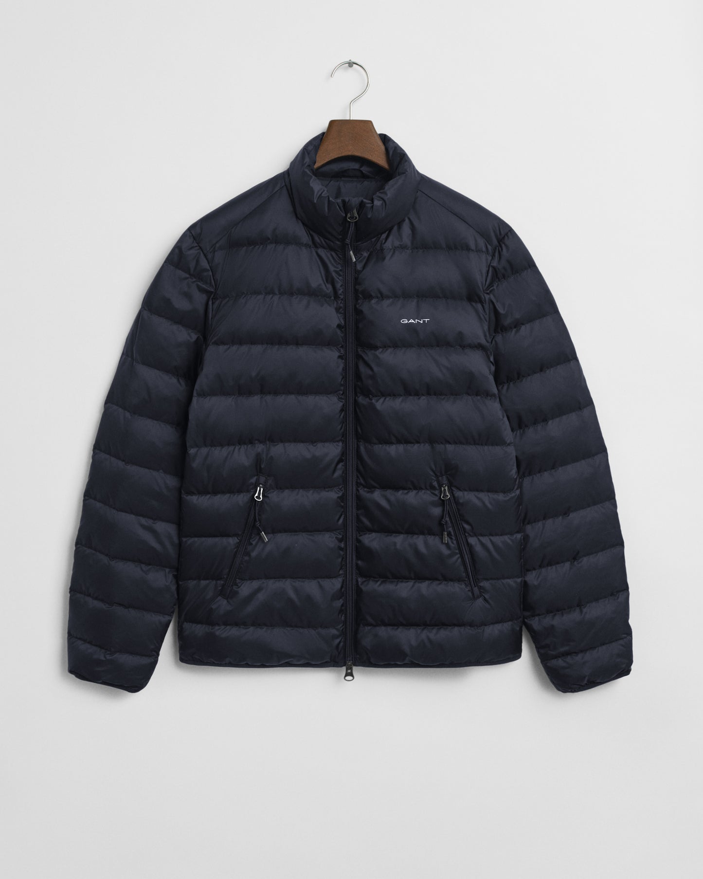 EVENING BLUE, LIGHT DOWN JACKET, FLAT-LAY BY GANT AU.