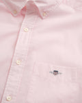 LIGHT PINK, REG CLASSIC POPLIN SHIRT, FLAT-LAY BY GANT AU.