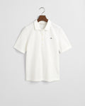 EGGSHELL, SLIM SHIELD SS PIQUE POLO BY GANT AU.