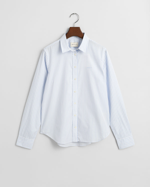 Regular Fit Classic Striped Poplin Shirt