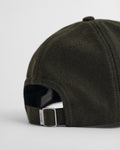 DUSK GREEN, SHIELD MELTON CAP, CLOSE-UP BY GANT AU.
