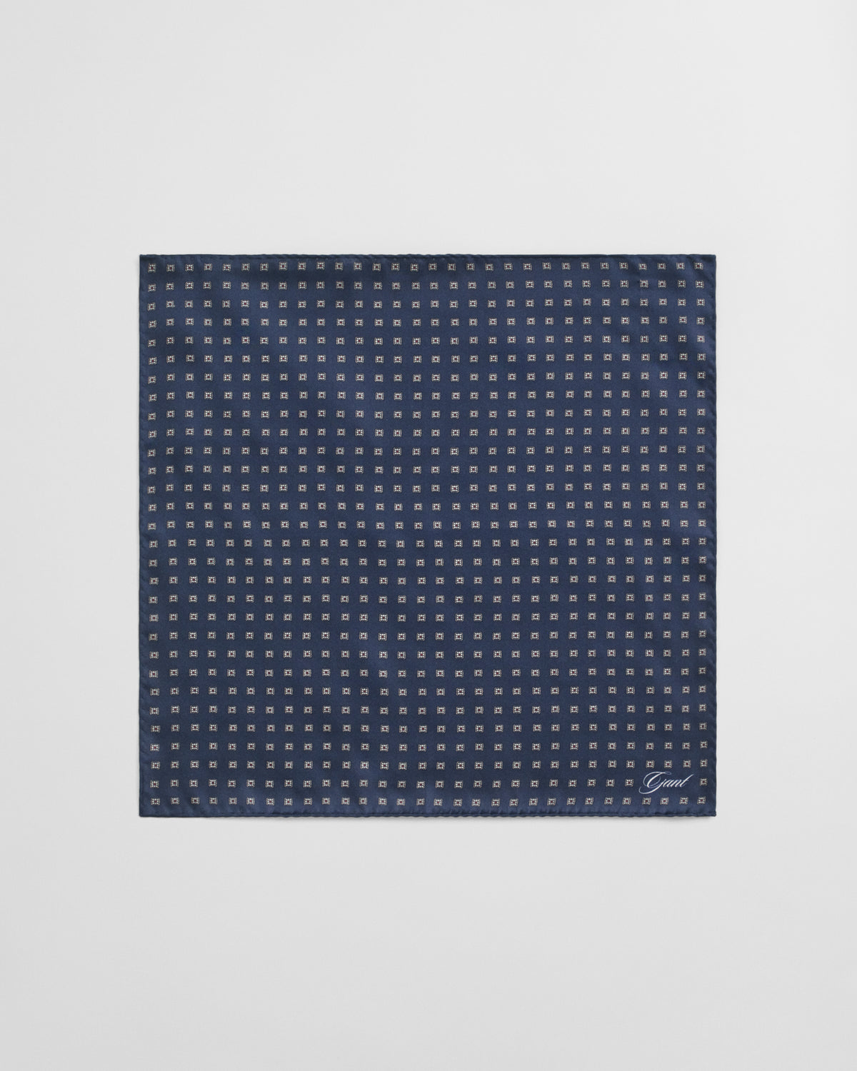 MARINE, FOULARD PRINT POCKET SQUARE BY GANT AU.