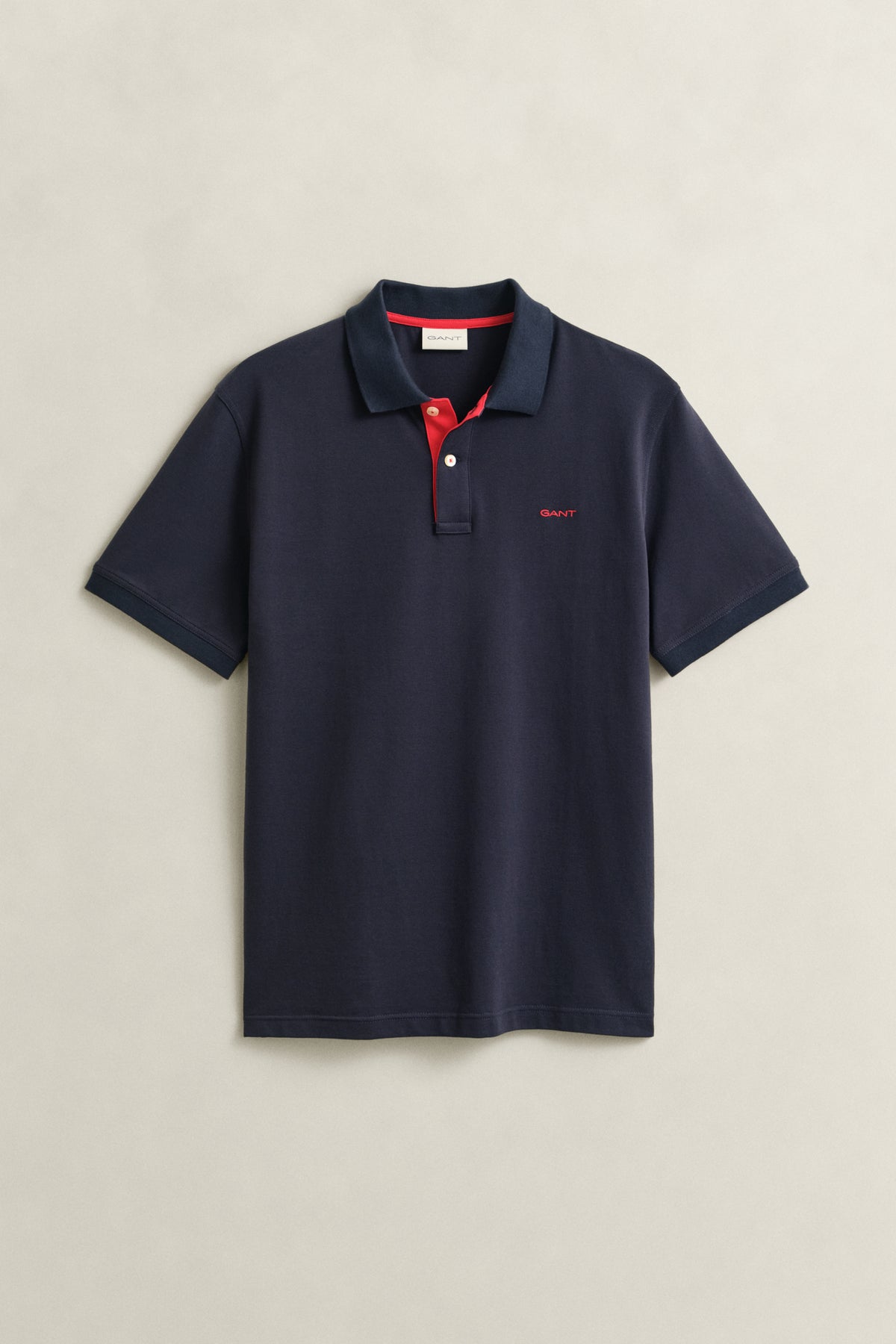 EVENING BLUE, Contrast Polo Shirt, FLAT-LAY BY GANT AU.