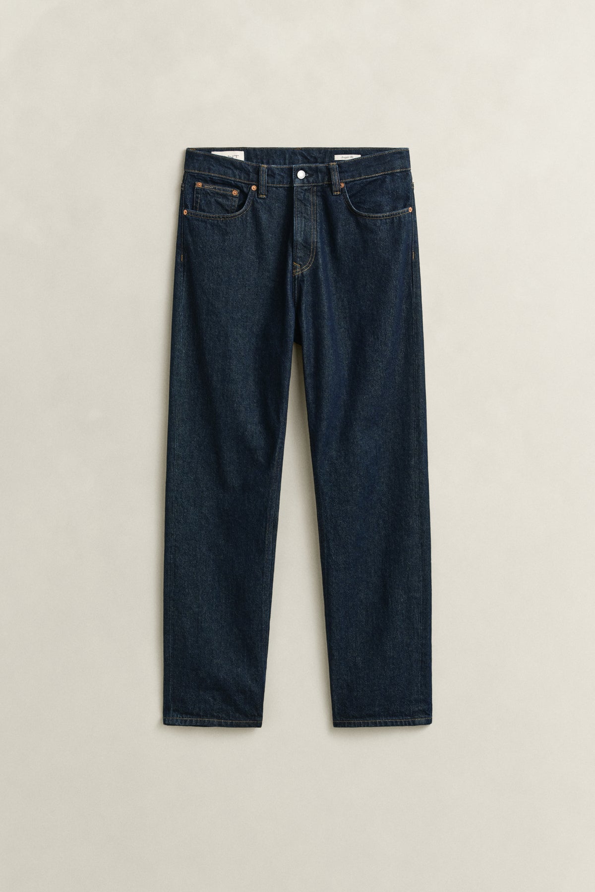 DARK BLUE, Straight Jeans, FLAT-LAY BY GANT AU.