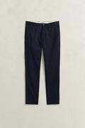 EVENING BLUE, Classic Slim Chinos, FLAT-LAY BY GANT AU.