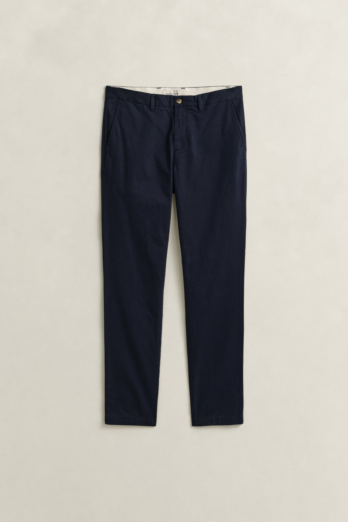 EVENING BLUE, Classic Slim Chinos, FLAT-LAY BY GANT AU.