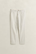 SAND, Classic Regular Chinos, FLAT-LAY BY GANT AU.