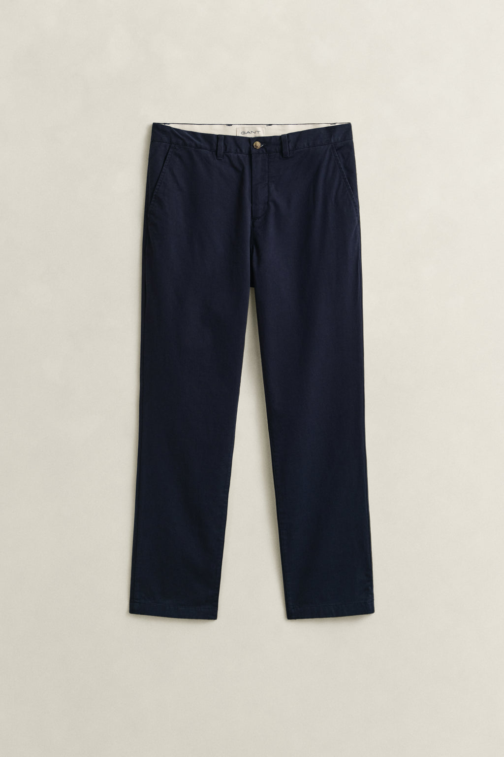 EVENING BLUE, Classic Regular Chinos, FLAT-LAY BY GANT AU.