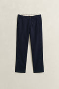 EVENING BLUE, Classic Regular Chinos, FLAT-LAY BY GANT AU.