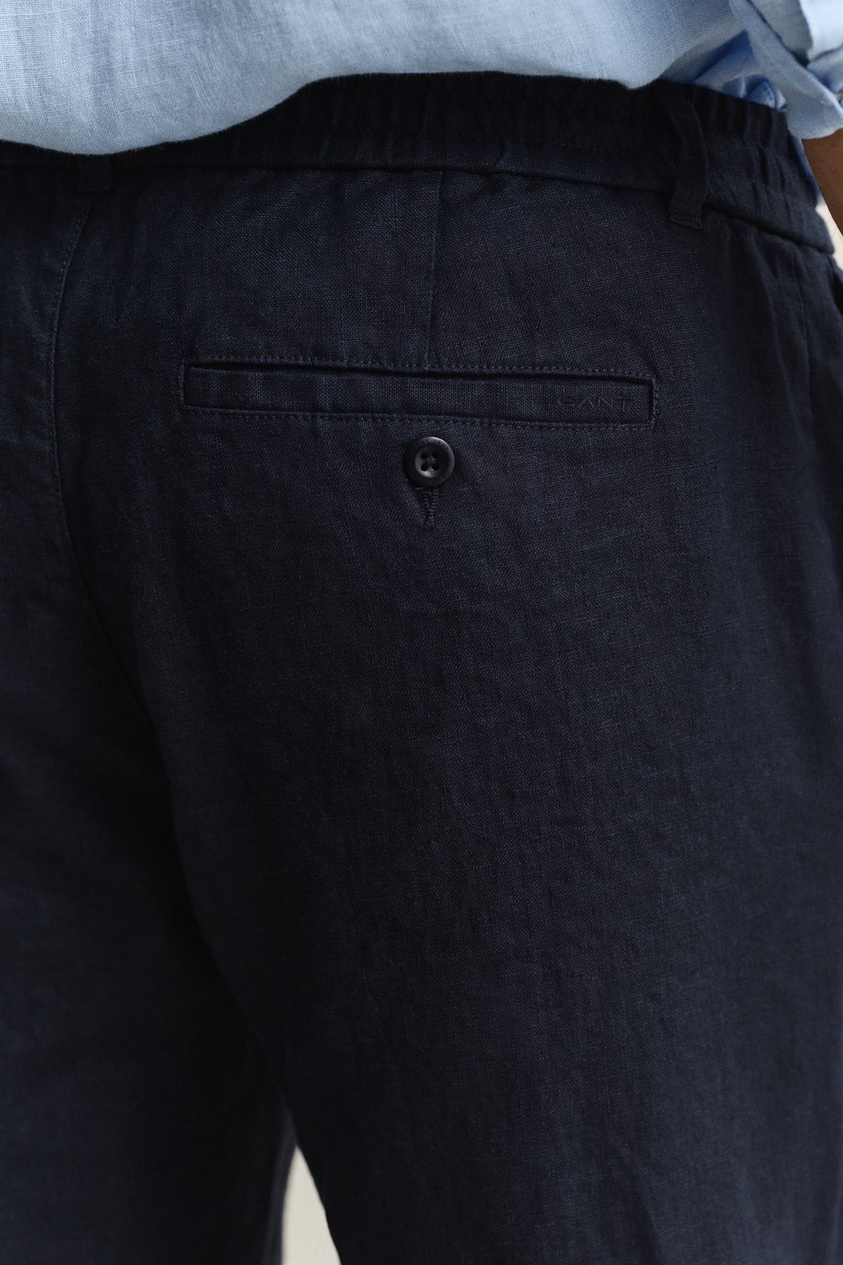 EVENING BLUE, Linen Pants, CLOSE-UP BY GANT AU.