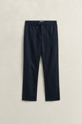 EVENING BLUE, Linen Pants, FLAT-LAY BY GANT AU.