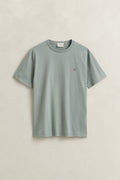 CERAMIC GREY, Shield T-Shirt, FLAT-LAY BY GANT AU.