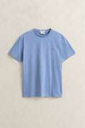 FADED DENIM, Shield T-Shirt, FRONT-VIEW BY GANT AU.