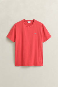 ROSE RED, Shield T-Shirt, FLAT-LAY BY GANT AU.