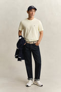 VANILLA YELLOW, Shield T-Shirt BY GANT AU.
