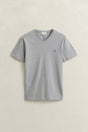 Slim Fit Shield V-Neck T-Shirt