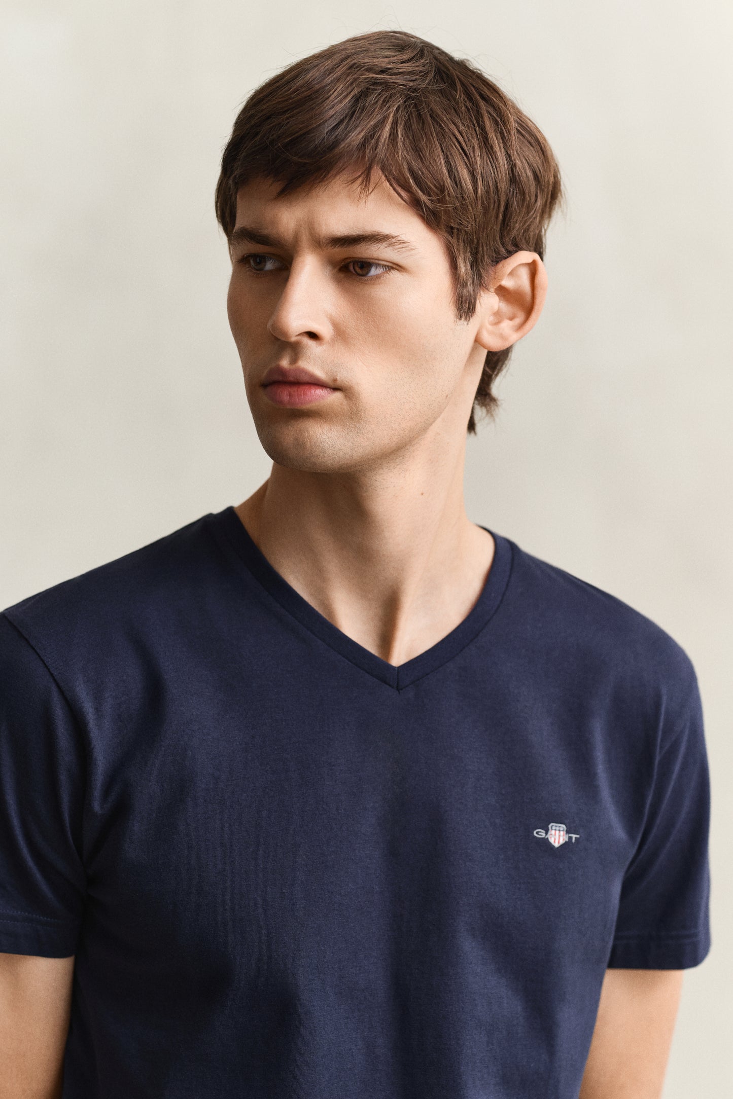 EVENING BLUE, Slim Shield T-Shirt, CLOSE-UP BY GANT AU.