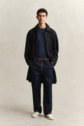 EVENING BLUE, INTERLOCK SS TSHIRT BY GANT AU.