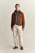 EVENING BLUE, PIMA STRIPE SS TSHIRT BY GANT AU.