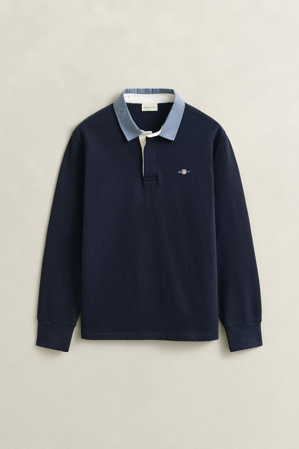 EVENING BLUE, Classic Heavy Rugger, FRONT-VIEW BY GANT AU.