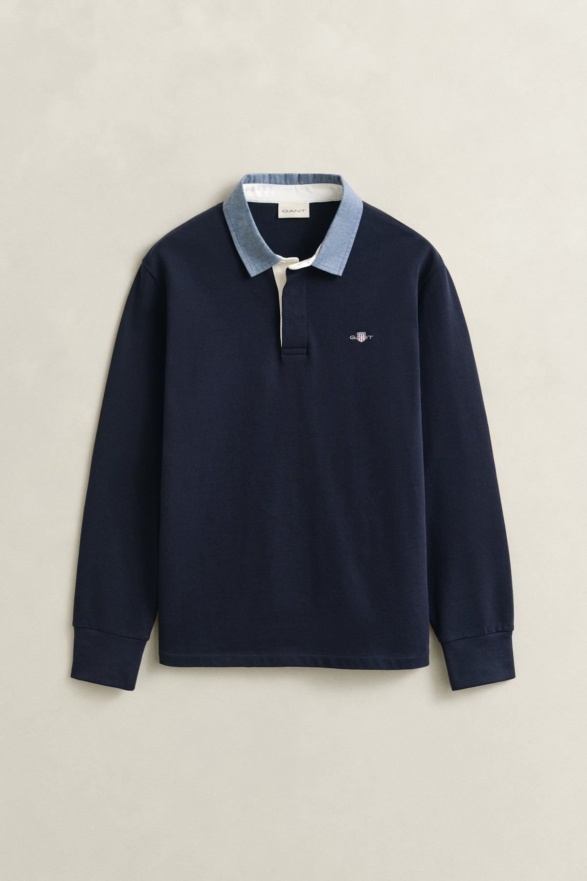 EVENING BLUE, Classic Heavy Rugger, FRONT-VIEW BY GANT AU.