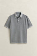 CERAMIC GREY, SUNFADED SS POLO, FLAT-LAY BY GANT AU.