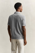 CERAMIC GREY, SUNFADED SS POLO, BACK-VIEW BY GANT AU.