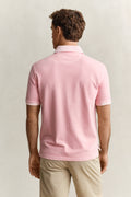 BUBBELGUM PINK, SUNFADED SS POLO, BACK-VIEW BY GANT AU.