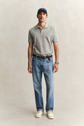 DRY HERB GREEN, 2 TONE SS POLO BY GANT AU.