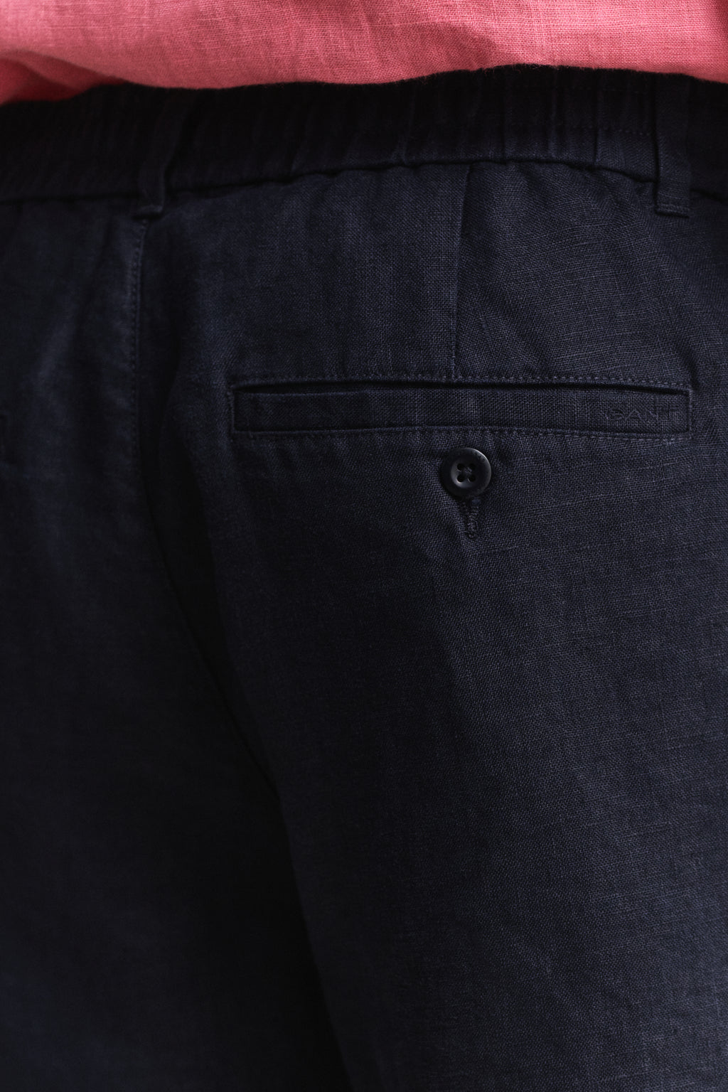 EVENING BLUE, Linen Shorts, CLOSE-UP BY GANT AU.
